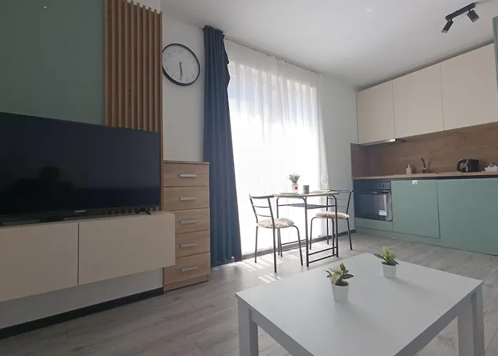 Stay Point One Bedroom Apartment Including Underground Parking Place *